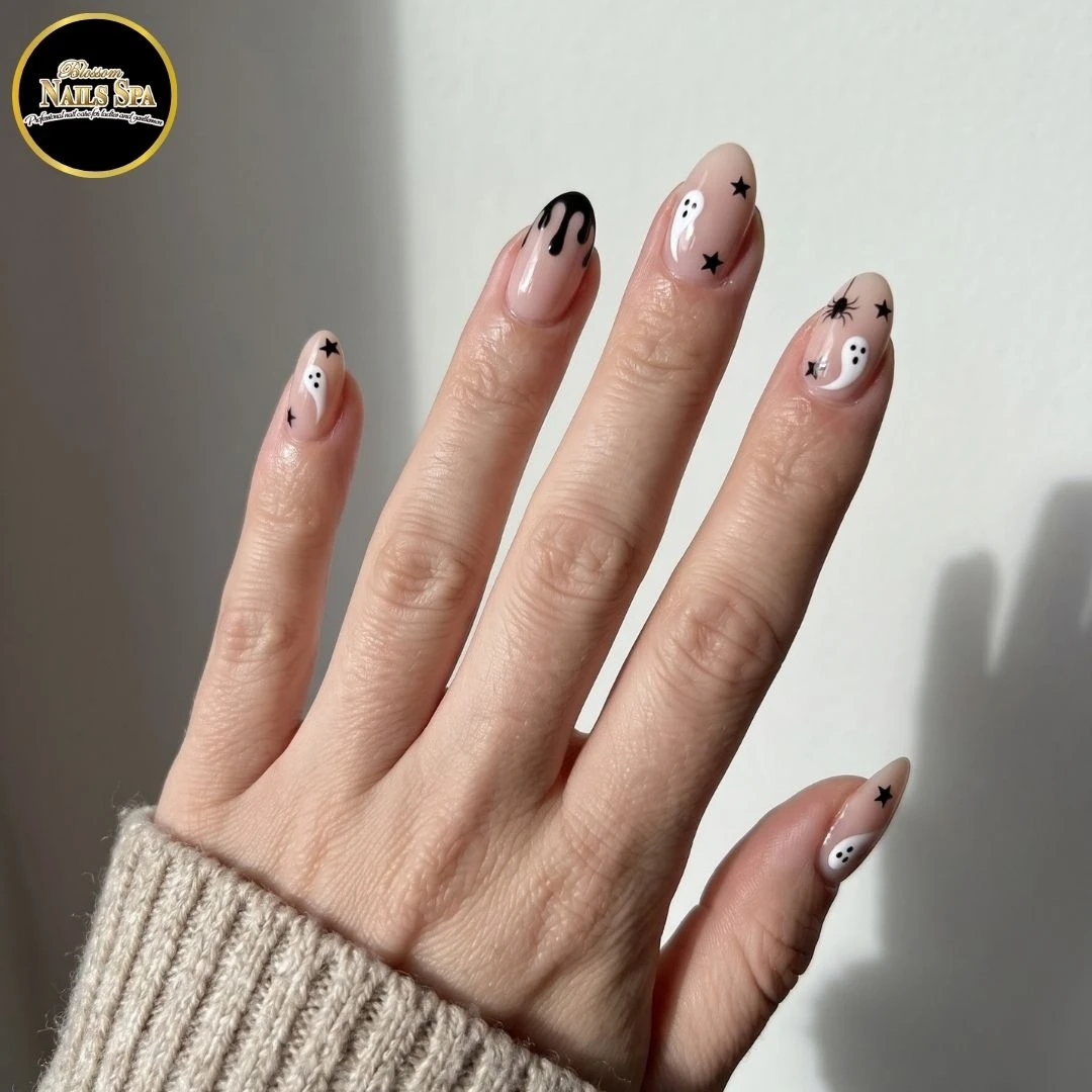haloween nail ideas